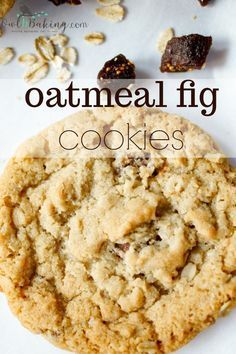 Fig Recipes Dessert, Soft Chewy Oatmeal Cookies, Chewy Oatmeal Cookie, Perfect Oatmeal, Dried Fig Recipes, Fig Dessert, Fig Cookies, Oatmeal Cookies Chewy, Fig Recipes