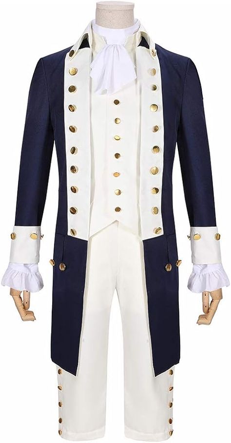 Amazon.com: Cos-Love Adult George Washington Thomas Jefferson James Madison Alexander Hamilton Costume Cosplay for Men : Clothing, Shoes & Jewelry Hamilton Halloween Costume, George Washington Costume, Hamilton Cosplay, Cosplay For Men, Hamilton Costume, Hamilton Outfits, Western Suits, Black Halloween Dress, Victorian Costume