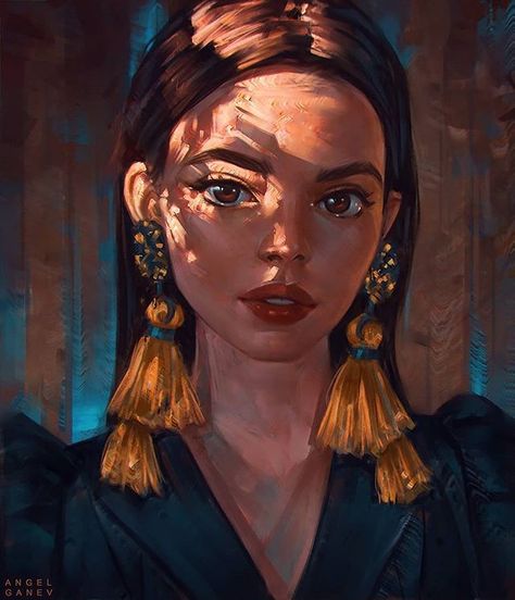 Angel Ganev (@angelganev) • Instagram photos and videos Angel Ganev, Digital Portrait Art, Illustration Art Girl, Art Et Illustration, Art And Illustration, Girls Cartoon Art, Digital Art Girl, Art Anime, Digital Portrait