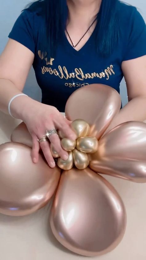 glamlifeparty on Instagram: How to make a Beautiful balloon distortion flower 🌸 do you like it? Video by @mamaballoons_chicago . . #globos #globospersonalizados… Balloon Flowers, Balloon Columns, Do You Like It, Exotic Flowers, Balloon Garland, Balloon Decorations, Ball Exercises, Artificial Flowers, Balloons