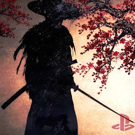 Guerriero Samurai, Witcher Wallpaper, Jin Sakai, Japanese Wallpaper Iphone, Arte Ninja, Samurai Wallpaper, Samurai Artwork, Japanese Warrior, Japanese Artwork