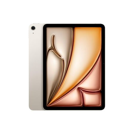 The redesigned 11-inch iPad Air is supercharged by the incredibly fast Apple M2 chip. It features a stunning Liquid Retina display, a new landscape camera perfect for FaceTime and video calls, and superfast Wi-Fi 6E. And it works with the new Apple Pencil Pro and Magic Keyboard, so you can multitask, study, work, play, and create from anywhere. Size: 9.7" x 7" x 0.2".  Color: Gold. Magic Keyboard, Ipad 6, Ipad Accessories, Mac Laptop, Apple Ipad Air, Apple Brand, Buy Apple, Apple Ipad Mini, Apple Ipad Pro