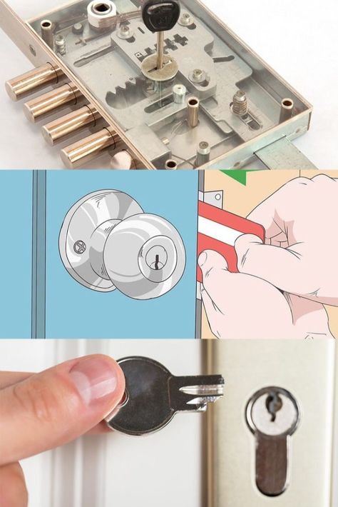 How To Open A Door Without A Lock Locked Door, Open Door, Door Lock, Door Locks, Doors, Key