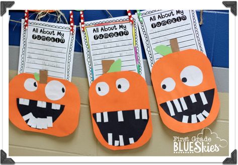 Pumpkin Week {FREEBIES} Lots of freebies on here for primary, not just halloween October Classroom, October School, October Ideas, Fall Writing, October Activities, Halloween Writing, Pumpkin Activities, 2nd Grade Writing, Fall Kindergarten