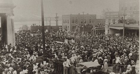 From iconic gatherings to interesting people, let's take a look at some of Arkansas' history through the first half of the 1900s. Campaign Speech, William Howard Taft, Eureka Springs Arkansas, Lake Village, Woodrow Wilson, Large Crowd, Fort Smith, Eureka Springs, Jefferson County