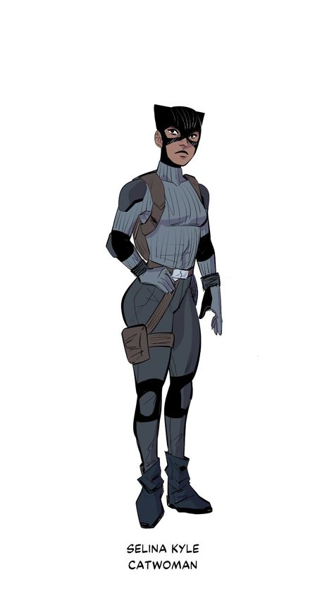 Sabbac Dc Concept Art, Catwoman Character Design, Catwoman Redesign, Catwoman Concept Art, Only In Gotham, Dc Comics Women, Catwoman Cosplay, Batman Villains, Art Notes