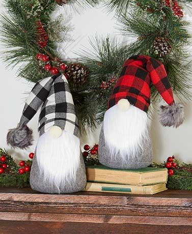 Christmas Gnome Decor, Seasonal Gnomes, Farmhouse Buffalo Plaid, Buffalo Plaid Fabric, Buffalo Plaid Christmas Decor, Holiday Gnomes, Gnome Decor, Gnomes Christmas, Plaid Christmas Decor