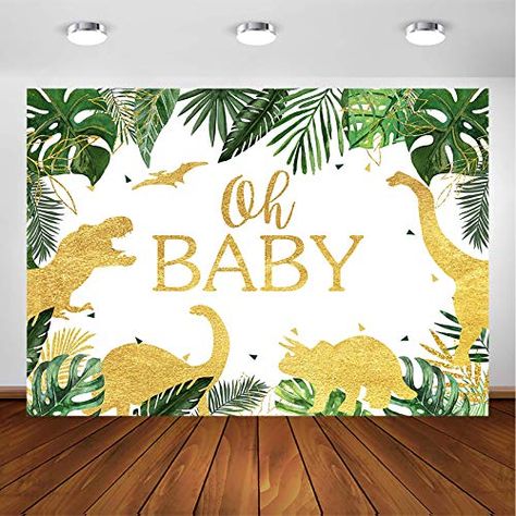 Birthday Party Props, Fest Temaer, Boy Baby Shower Ideas, Wild One Birthday Party, Dinosaur Baby Shower, Outdoor Party Decorations, Fiesta Baby Shower, Baby Shower Backdrop, Happy 2nd Birthday