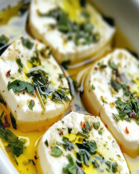 Make this easy herb marinated goat cheese recipe for a flavorful and elegant appetizer. Perfect for parties or casual gatherings. Turducken Recipes, Marinated Cheese Appetizer, Turducken Recipe, Marinated Goat Cheese, Goat Cheese Recipes Appetizers, Herbed Goat Cheese, Marinated Cheese, Cheese Recipes Appetizers, Goat Cheese Dip