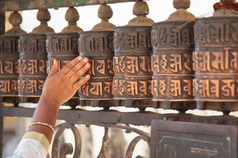 3,904 Prayer Wheel Stock Photos, Pictures & Royalty-Free Images - iStock Nepal Kathmandu, Prayer Wheel, Buddhist Prayer, Magic Symbols, Most Beautiful Wallpaper, Custom Wall Murals, Fabric Wall Art, Buddhist Temple, Beautiful Wall