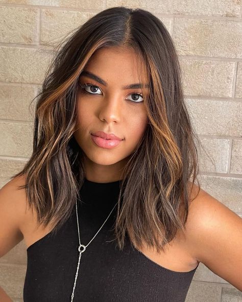 Everything to know about the trending kitty cut, according to experts. Learn how to get the look here and who it works best on. 2023 Long Bob, Long Bob Balayage, Vivid Hair Color, Dark Hair With Highlights, Natural Wavy Hair, Blowout Hair, Celebrity Hair Stylist, Hair Skin Nails, August 26