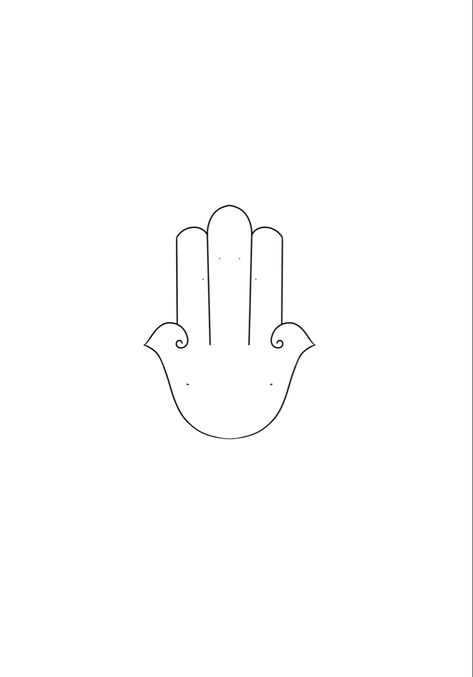 Hamsa Fine Line Tattoo, Moroccan Tattoo, Hamsa Tattoo Design, Hamsa Tattoo, Tattoo Signs, Small Hand Tattoos, Tattoo Outline, Hand Of Fatima, Simple Logo