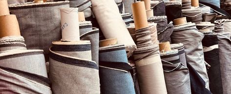 Unraveling the Mystery: Deadstock Fabric Types Of Cotton Fabric, Connecting With Nature, Deadstock Fabric, Woven Textiles, Sewing Machine Reviews, Sewing Circles, Living In London, Sewing Essentials, Cotton Poplin Fabric