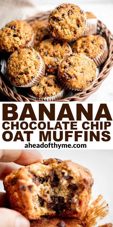 Banana Chocolate Chip Oatmeal Muffins Banana Chocolate Chip Oatmeal Muffins, Best Banana Chocolate Chip Muffins, Chocolate Chip Oatmeal Muffins, Banana Oatmeal Chocolate Chip Muffins, Banana Choc Chip Muffins, Choc Chip Muffins, Oatmeal Chocolate Chip Muffins, Banana Oatmeal Muffins, Banana Oat Muffins