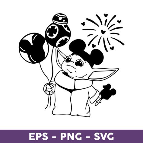 Baby Yoda Disney Svg, Disney Family Vacation Svg, Disney Templates, Svg Star Wars, Svg Mickey Mouse, Star Wars Svg, Cricut Disney, Mickey Mouse Svg, Lost Princess