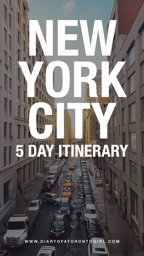 Looking to spend 5 days in New York City? Here are the best things to do and all the top places you need to eat at during your NYC trip! First Time Flying, Toronto Girls, Toronto Travel, Beautiful Travel Destinations, New York City Travel, Nyc Trip, City Trip, Travel Stories, North America Travel