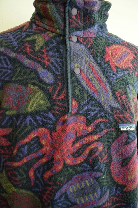 Patagonia Synchilla (VTG) Vintage Patagonia Synchilla, Patagonia Synchilla Outfit, Patagonia Vintage, Vintage Patagonia, Patagonia Synchilla, Funky Outfits, Cute Fits, Dream Clothes, Look Cool