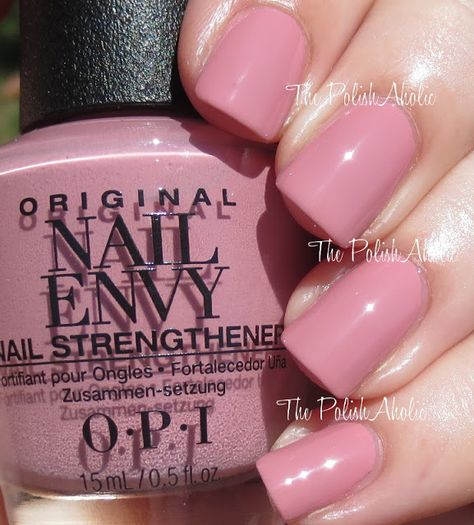 OPI Nail Envy Strength In Color Collection Swatches Opi Hawaiian Orchid, Hawaiian Orchid, Orchid Nails, Opi Nail Envy, Nails Care, Skin Nails, Nail Envy, Great Nails, Hair Skin Nails