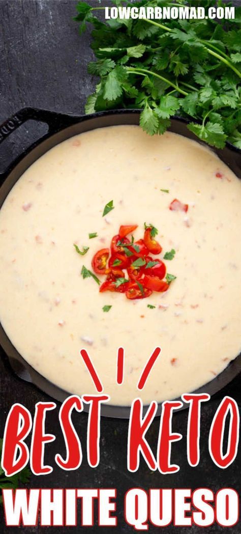 Easy White Queso, Homemade Queso Recipe, Creamy Cheese Dip, Garlic Cream Sauce Recipe, White Queso Recipe, Homemade Queso, White Cheese Sauce, White Cheese Dip, White Queso Dip