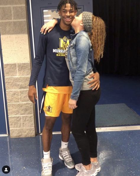 Ja Morant Sister, Ja Morant And His Girlfriend, Ja Morant And Kk Dixon, Kk Dixon, Basketball Relationship Goals, Basketball Relationships, Basketball Couples, Lebron James Jr, Ja Morant Style