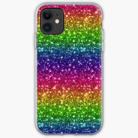 Get my art printed on awesome products. Support me at Redbubble #RBandME: https://www.redbubble.com/i/iphone-case/Rainbow-Glitter-by-Sleepygirl2010/51471613.PM7U2?asc=u Winter Planner Stickers, Barbie Party Decorations, Kawaii Hair Clips, Rainbow Phone Case, Kids Gift Baskets, Glitter Iphone Case, Christmas Shoes, Glitter Phone Cases, Kids Makeup