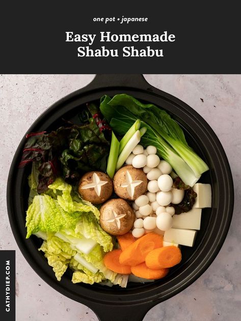 Shabu Shabu Broth Recipe, Shabu Shabu Recipe At Home, Asian Hot Pot Recipe, Shabu Shabu Recipe, Japanese Hot Pot, Hot Pot Recipe, Sauce For Rice, Easy Cook, Sesame Sauce