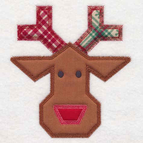 Machine Embroidery Designs at Embroidery Library! - Embroidery Library Christmas Applique Templates, Reindeer Quilt, Library Embroidery, Christmas Quilt Blocks, Santa North Pole, Pdf Planner, How To Stitch, Freestanding Lace Embroidery, Applique Templates