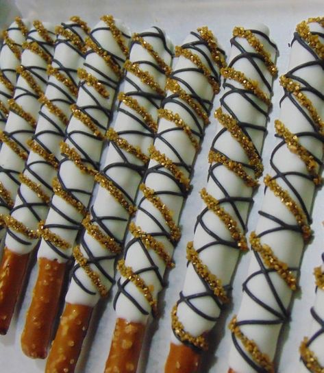 Chocolate Pretzel Rods, Covered Pretzel Rods, White Chocolate Covered Pretzels, Graduation Treats, Chocolate Covered Pretzel, Chocolate Covered Pretzel Rods, Pretzel Twists, Pretzel Dip, Holiday Chocolate