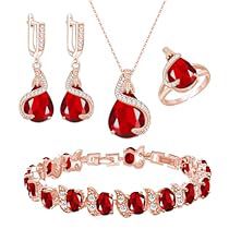 Rings Teardrop, Formal Jewelry, Cubic Zirconia Necklace, Prom Jewelry, Women's Jewelry Sets, Earrings Pendant, Matching Jewelry, Ruby Jewelry, Classic Jewelry