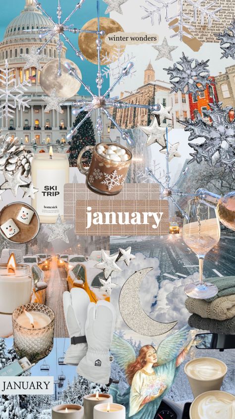 #january #winter #winteraesthetic January Aesthetic Wallpaper Iphone, January Aesthetic Collage, January Collage Wallpaper, Aesthetic January Wallpaper, January Aesthetic Wallpaper, January Iphone Wallpaper, Winter Collage Wallpaper, January Collage, January Aesthetic Month