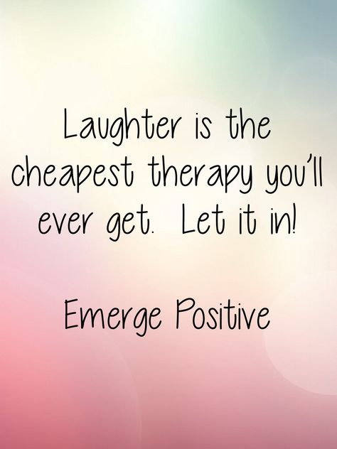 Laughing is good for the soul.  It lightens the moment and can remind us that life doesn’t have to be so darn serious.  We all carry stress, worry and doubt on our shoulders each day.  Laughter can help lighten the load.  So today, let laughter in.  Even if it’s laughing at yourself.  Life is a journey....not a punishment.  Lighten up, let go and laugh.  #EmergePositive Laughter Is Good For The Soul Quotes, Laughter Is Good For The Soul, I Love To Laugh Quotes, All I Can Do Is Laugh Quotes, Laughter Quotes Life, Primordial Soup, Know Your Worth Quotes, Medicine Quotes, Laughter Day