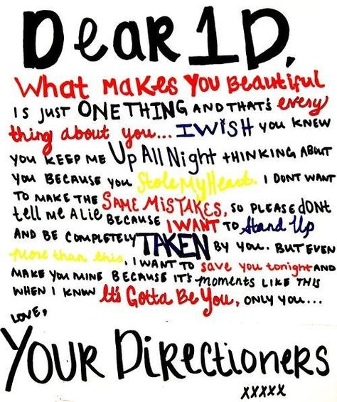 Directioner Forever, Always❤ One Direction Doodles, One Thing One Direction, One Direction Lyrics, Thing One, Direction Quotes, What Makes You Beautiful, One Direction Quotes, One Direction Memes, One Direction Pictures