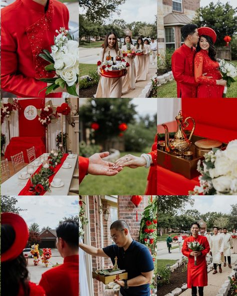 Love a pop of red— Stephanie + Jae’s tea ceremony 🥹🫖♥️ Tea Ceremony Decorations, Vietnamese Tea Ceremony, Tea Ceremony Wedding, Ceremony Pictures, Pop Of Red, Wedding Tea, Ceremony Wedding, Ceremony Decorations, Tea Ceremony