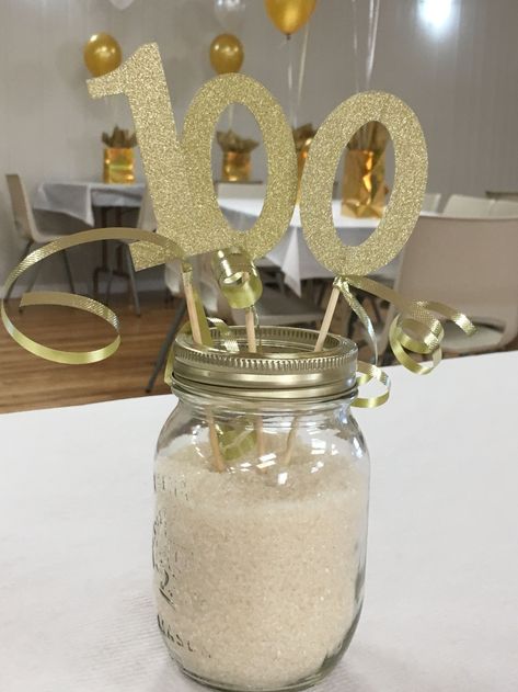 Decorations For 100th Birthday Party, 100th Birthday Party Centerpieces, 100 Year Celebration Themes, 100th Birthday Table Decorations, 100th Birthday Decorations, 100 Years Celebration Decorations, 99 Birthday Party Ideas, 100th Birthday Party Ideas Decoration Table Centerpieces, 100th Birthday Party Ideas Decoration