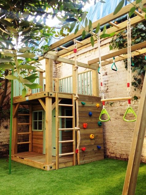 Backyard Playground Ideas, Outdoor Kids Play Area, Kids Yard, Yard Ideas Backyard, Play Area Backyard, Backyard Kids Play Area, Backyard Playhouse, Playground Ideas, Outdoor Play Areas