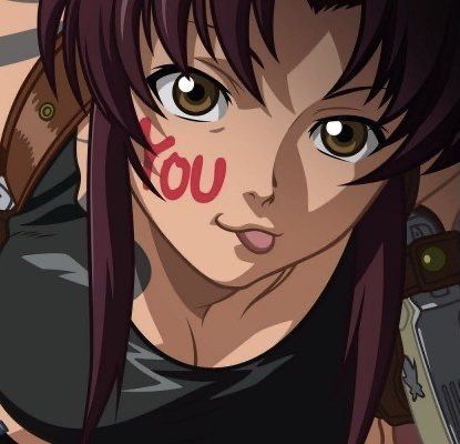 Revy Black Lagoon, Hi C, Black Lagoon, Tumblr, Anime, Black