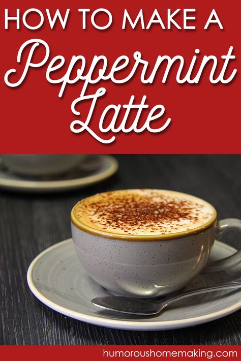 Peppermint Latte Recipe, Peppermint Tea Latte, Peppermint Latte, Coffee Health Benefits, Peppermint Tea, Tea Latte, Starbucks Drinks Recipes, Coffee Drink Recipes, Coffee Dessert