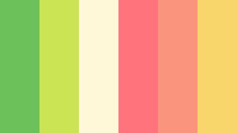 Warm Summer Color Palette, Colour Pallettes, Color Palette Warm, Range Murata, Bright Palette, Flat Color Palette, الفن الرقمي, Email Examples, Color Design Inspiration