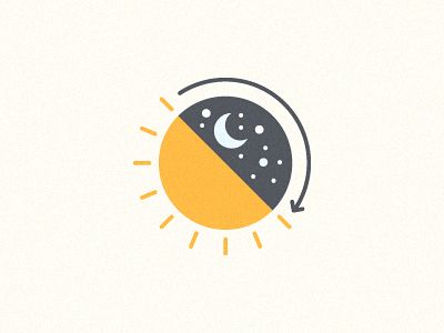 Day And Night Logo, Day And Night Illustration, Night Illustration, Map Icons, Night Day, Punch Needle Patterns, Ron Weasley, Day Night, Day For Night