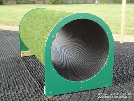 Dog Tunnel Diy, Dog Play Room, Tunnel Playground, Dog Park Equipment, Dog Friendly Backyard, Dog Backyard, Dog Equipment, Play Tunnel, Dog Grooming Salons