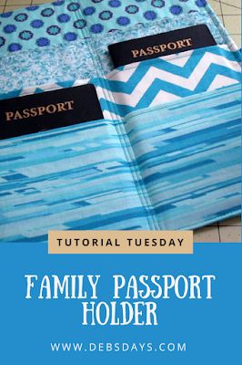 Passport Holder Diy Sewing, Diy Passport Holder, Sewing Travel Accessories, Passport Holder Pattern, Sewing Projects To Sell, Family Passport Holder, Family Passport, Diy Travel Accessories, Travel Project