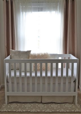 Simple crib - Baby Mod Modena 3-in-1 - $199 @ Walmart Crib In Front Of Window, Baby Girl Nursery Simple, Nursery Simple, Budget Nursery, Baby Photography Backdrop, Simple Nursery, Boy Girl Nursery, Girl Cribs, Nursery Modern