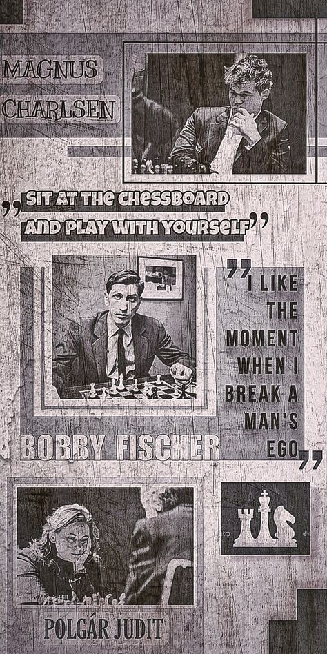 Bobby Fischer Aesthetic, Bobby Fischer Wallpaper, Magnus Carlsen Wallpaper, Chess Board Aesthetic, Judit Polgar, Bobby Fisher, Chess Wallpaper, Chess Aesthetic, Chess Quotes