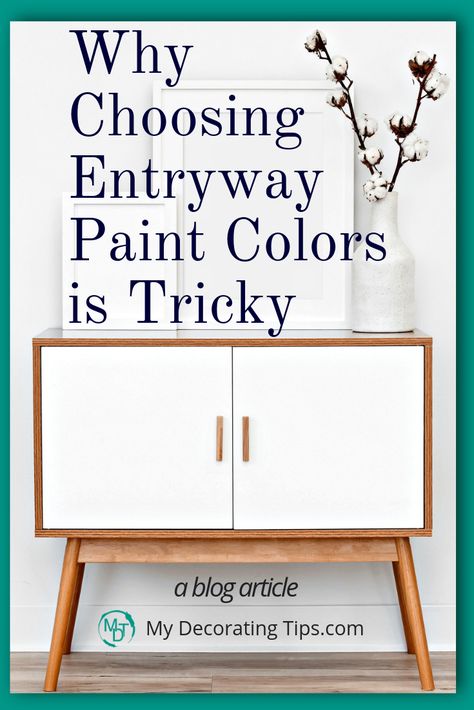 Best Color For Entryway, Paint Color For Entryway Foyers, Welcoming Colors Entryway, Farmhouse Entryway Colors, Entryway Ideas Paint Wall Colors, Bright Entryway Colors, Entry Hall Paint Ideas, Entry Paint Colors Entryway, Entry Colors Paint