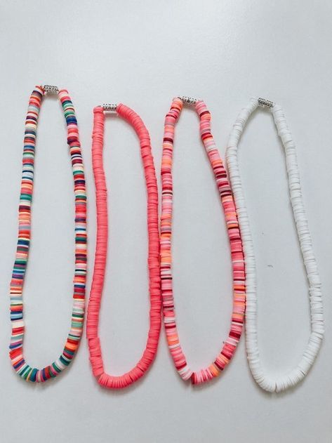 Pin by Marie Postigo on Choker | Beaded bracelets diy, Preppy jewelry, Beaded necklace diy Diy Preppy, Pulseras Kandi, Clay Bead Necklace, Preppy Jewelry, Friendship Bracelets With Beads, Beaded Necklace Designs, Clay Bracelet, Beaded Necklace Diy, Diy Bracelet Designs