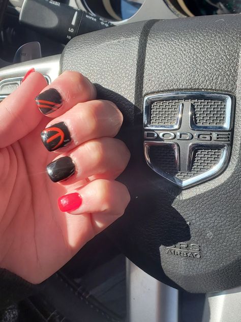 #mopar #nails #dodge #challenger Dodge Nails Designs, Dodge Challenger, Nails Ideas, Mopar, Dodge, Nail Designs, Nail Art, Nails, Beauty