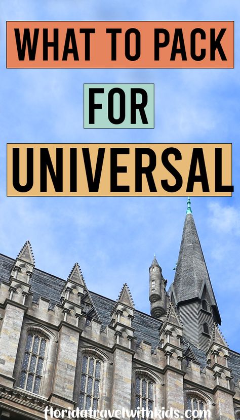 What to pack for Universal Studios and what to wear at Universal Orlando. Here's what to bring on a Universal vacation #universalorlando #universalstudios #whattopackforuniversal What To Pack For Universal Orlando, What To Wear To Universal Studios, Universal Orlando Outfit, Universal Studios Hotels, Universal Studios Tickets, Orlando Springs, Universal Studios Orlando Trip, Universal Resorts, Universal Studios Outfit