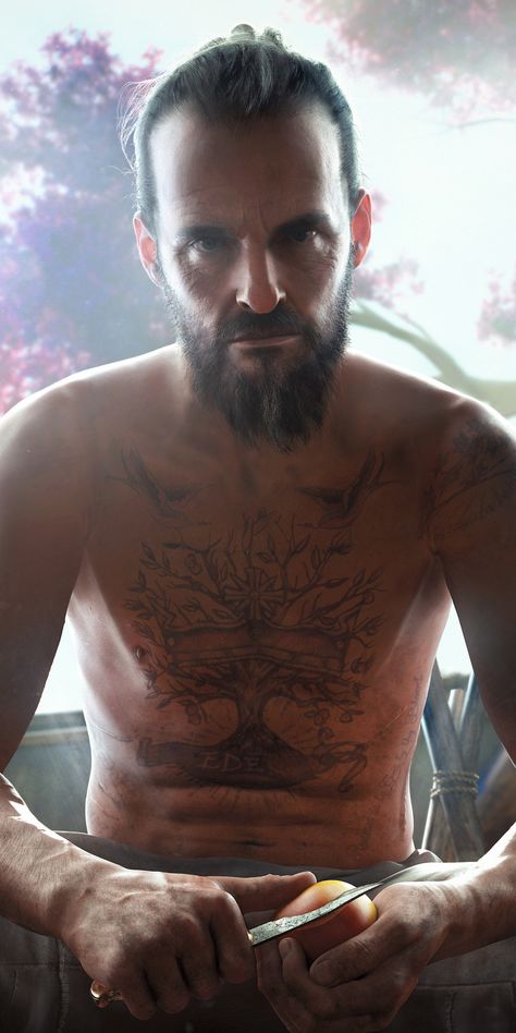 Shirtless man, video game, 2019, Far Cry New Dawn, 1080x2160 wallpaper Far Cry 5 Game, Far Cry New Dawn, Joseph Seed, Dawn Wallpaper, David Beckham Photos, Man Video, Far Cry 3, Far Cry 5, Suit Card