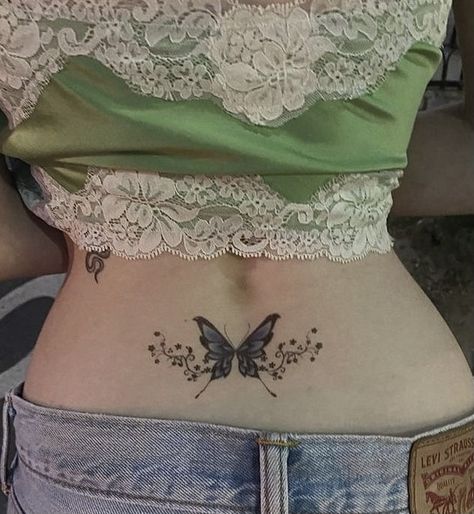 Planet Tattoo, Butterfly Tattoo Meaning, Butterfly Tattoo Designs, Girly Tattoos, Dainty Tattoos, Aesthetic Tattoo, Dream Tattoos, Hand Tattoo, Dope Tattoos