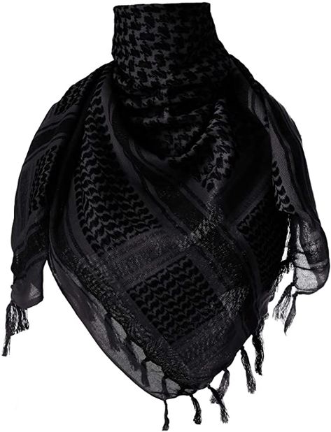 Military Scarf, Desert Scarf, Shemagh Scarf, Arab Scarf, Solid Dress Casual, Green Clothing, High Fashion Men, Missing Teeth, Scarf Outfit